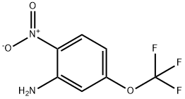 2-硝基-5-(三氟甲氧基)苯胺 结构式