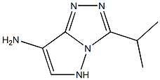 1H-Pyrazolo[5,1-c]-1,2,4-triazol-7-amine,3-(1-methylethyl)-(9CI) 结构式