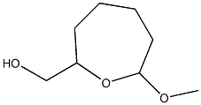 2-Oxepanemethanol,7-methoxy-(9CI) 结构式