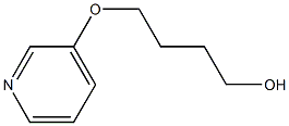 1-Butanol,4-(3-pyridinyloxy)-(9CI) 结构式