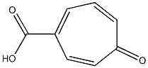 1,3,6-Cycloheptatriene-1-carboxylicacid,5-oxo-(8CI) 结构式