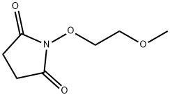 2,5-Pyrrolidinedione,1-(2-methoxyethoxy)-(9CI) 结构式