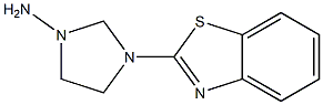 1-Imidazolidinamine,3-(2-benzothiazolyl)-(9CI) 结构式