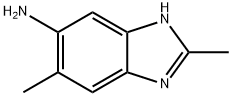 1H-Benzimidazol-5-amine,2,6-dimethyl-(9CI) 结构式