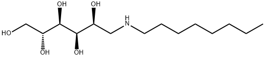N-正辛基-D-葡萄糖胺 结构式