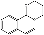 1,3-Dioxane,2-(2-ethenylphenyl)-(9CI) 结构式