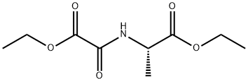 乙基 2-(2-乙氧基-2-氧亚基乙酰氨基)丙酯 结构式