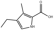 1H-Pyrrole-2-carboxylicacid,4-ethyl-3-methyl-(9CI) 结构式