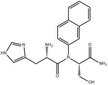 H-HIS-SER-ΒNA 结构式