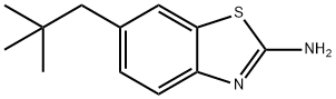 2-Benzothiazolamine,6-(2,2-dimethylpropyl)-(9CI) 结构式
