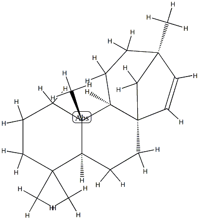 (-)-15-Beyerene 结构式