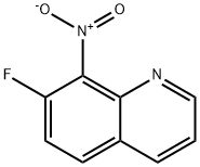 7-氟-8-硝基喹啉 结构式