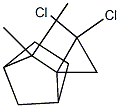 2,2-dichloro-3',3'-dimethylspiro[cyclopropane-1,2'-norbornane], stereoisomer  结构式