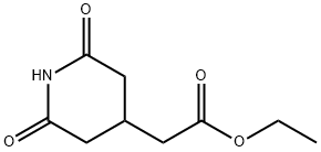 Ethyl 2-(2,6-dioxopiperidin-4-yl)acetate 结构式