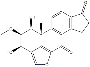 绿毛菌醇 结构式