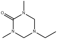 1,3,5-Triazin-2(1H)-one,5-ethyltetrahydro-1,3-dimethyl-(9CI) 结构式