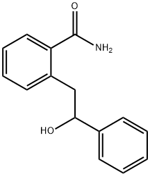 2-(β-Hydroxyphenethyl)benzamide 结构式