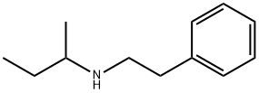 butan-2-yl(2-phenylethyl)amine 结构式