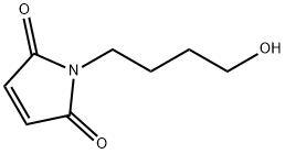 1-(4-Hydroxybutyl)-1H-pyrrole-2,5-dione 结构式