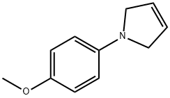 1H-Pyrrole,2,5-dihydro-1-(4-methoxyphenyl)-(9CI) 结构式