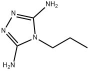 4H-1,2,4-Triazole-3,5-diamine,4-propyl-(9CI) 结构式