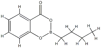 2-Butyl-4H-1,3,2-benzodioxaborin-4-one 结构式