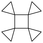 Tetraspiro[2.0.2:0.2:0.2:0]dodecane 结构式