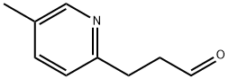 2-Pyridinepropanal,5-methyl-(9CI) 结构式