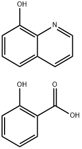 2-HYDROXYBENZOIC ACID,QUINOLIN-8-OL 结构式
