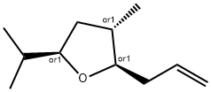 Furan, tetrahydro-3-methyl-5-(1-methylethyl)-2-(2-propenyl)-, (2R,3S,5R)-rel- (9CI) 结构式