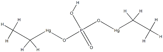 Diethyl(mu-(phosphato)(2-)-O:O')dimercury 结构式