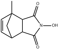 4,7-Methano-1H-isoindole-1,3(2H)-dione,3a,4,7,7a-tetrahydro-2-hydroxy-4-methyl-(9CI) 结构式