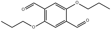 2,5-二丙基-1,4-对苯二甲醛 结构式