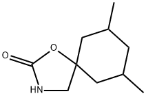 1-Oxa-3-azaspiro[4.5]decan-2-one,7,9-dimethyl-(7CI,8CI) 结构式