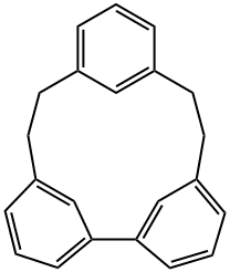 Tetracyclo[14.3.1.14,8.19,13]docosane-1(20),4(22),5,7,9,11,13(21),16,18-nonaene 结构式