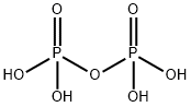 Pyrophosphoric(V) acid 结构式