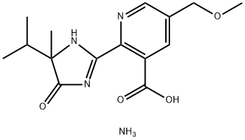 imazamox, ammonium salt 结构式