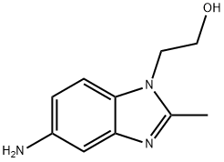 1H-Benzimidazole-1-ethanol,5-amino-2-methyl-(9CI) 结构式