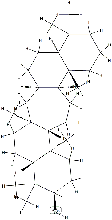 C(14a)-Homo-27-nor-14beta-gammaceran-3alpha-ol 结构式