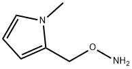 1H-Pyrrole,2-[(aminooxy)methyl]-1-methyl-(9CI) 结构式