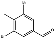 3,5-二溴-4-甲基苯甲醛 结构式