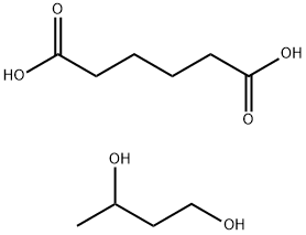 已二酸与1,3-丁二醇的聚合物 结构式