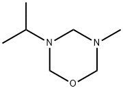 2H-1,3,5-Oxadiazine,tetrahydro-3-methyl-5-(1-methylethyl)-(9CI) 结构式