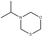 4H-1,3,5-Oxathiazine,dihydro-5-(1-methylethyl)-(9CI) 结构式