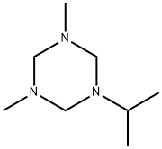 1,3,5-Triazine,hexahydro-1,3-dimethyl-5-(1-methylethyl)-(9CI) 结构式