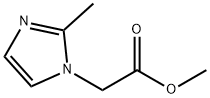 (2-methyl-imidazol-1-yl)-acetic acid methyl ester 结构式
