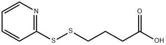 4-(吡啶-2-基二硫基)丁酸 结构式