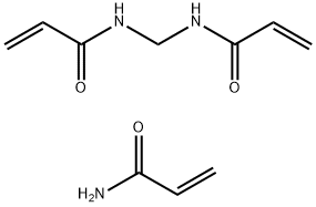 2-Propenamide, N,N'-methylenebis-, polymer with 2-propenamide 结构式