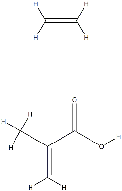 2-甲基丙烯酸与乙烯的聚合物 结构式