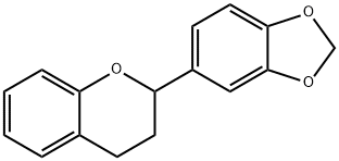2H-1-Benzopyran,2-(1,3-benzodioxol-5-yl)-3,4-dihydro-(9CI) 结构式